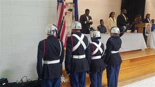 SCHS JROTC Color Guard MLK Breakfast January 21, 2019 